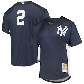 mens mitchell and ness derek jeter navy new york yankees co